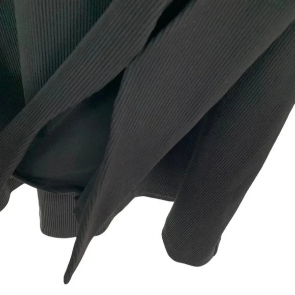 NWT MACH & MACH Crystal Embellished Bow Cut-Out Mini Dress Black Knit Size 10 - Picture 8 of 16